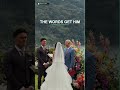 Which Groom Fought The Tears Longest?