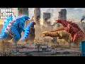 Earth Godzilla, Heisei Godzilla vs Team Brother Shin Godzilla - The Brand New Days ( GTA V Mods )