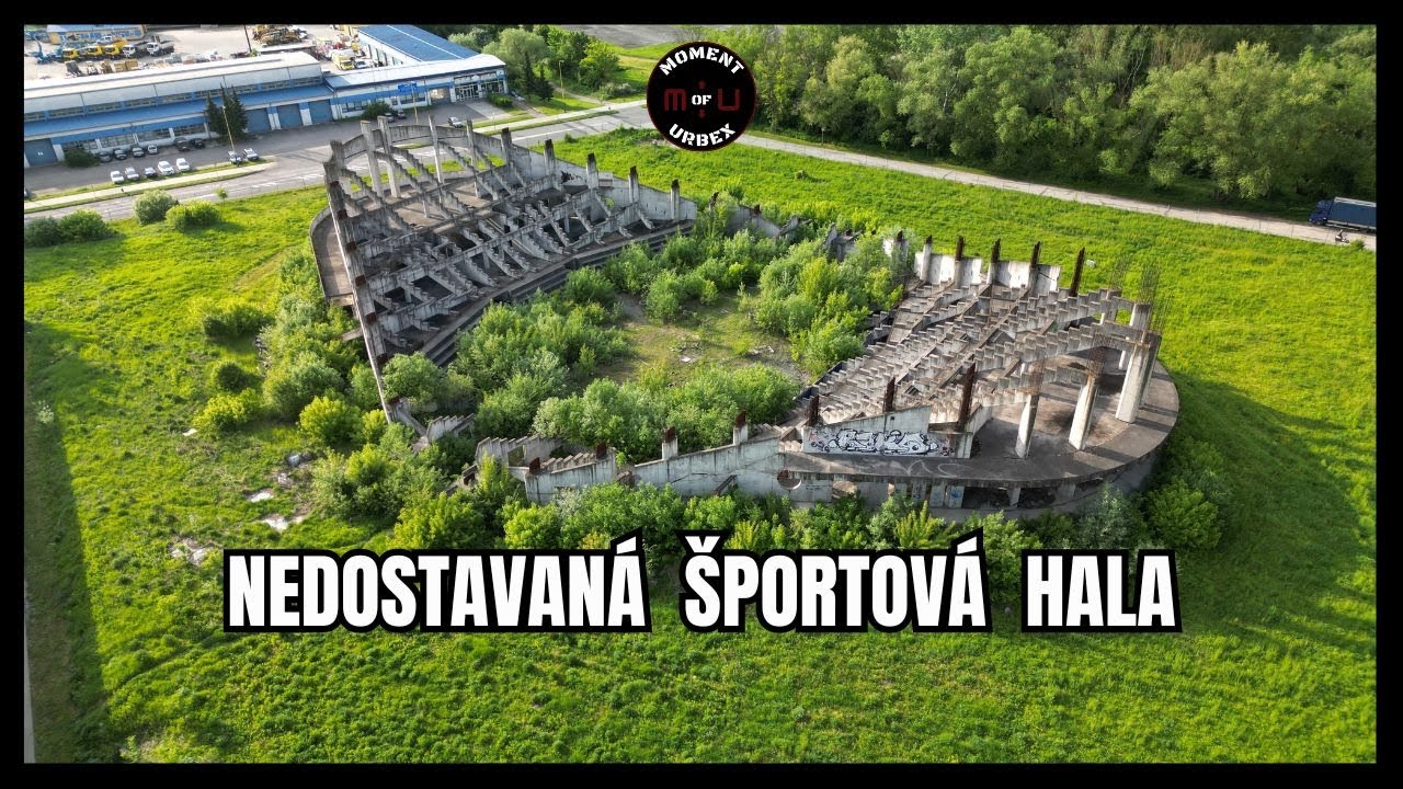 Nedostavaná Športová Hala - Zvolen | Železobetónove Torzo Zaujímavej Stavby