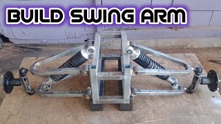 Membuat Swing Arm Gokart