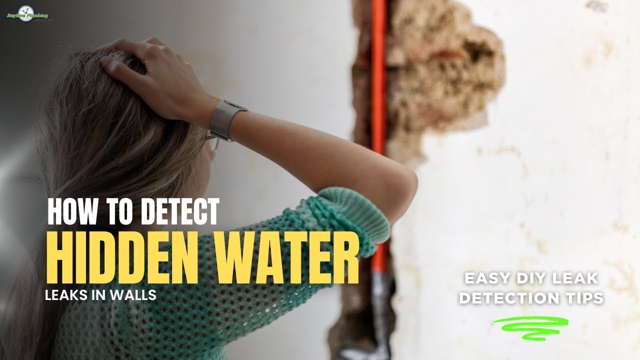How to Detect Hidden Water Leaks in Walls | Easy DIY Leak Detection ...