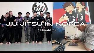 Jiu Jitsu in Korea Vlog #26 - Posters and Rolling