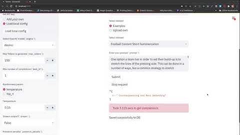 GPT3 Summarization (short) Football Tactical blogs