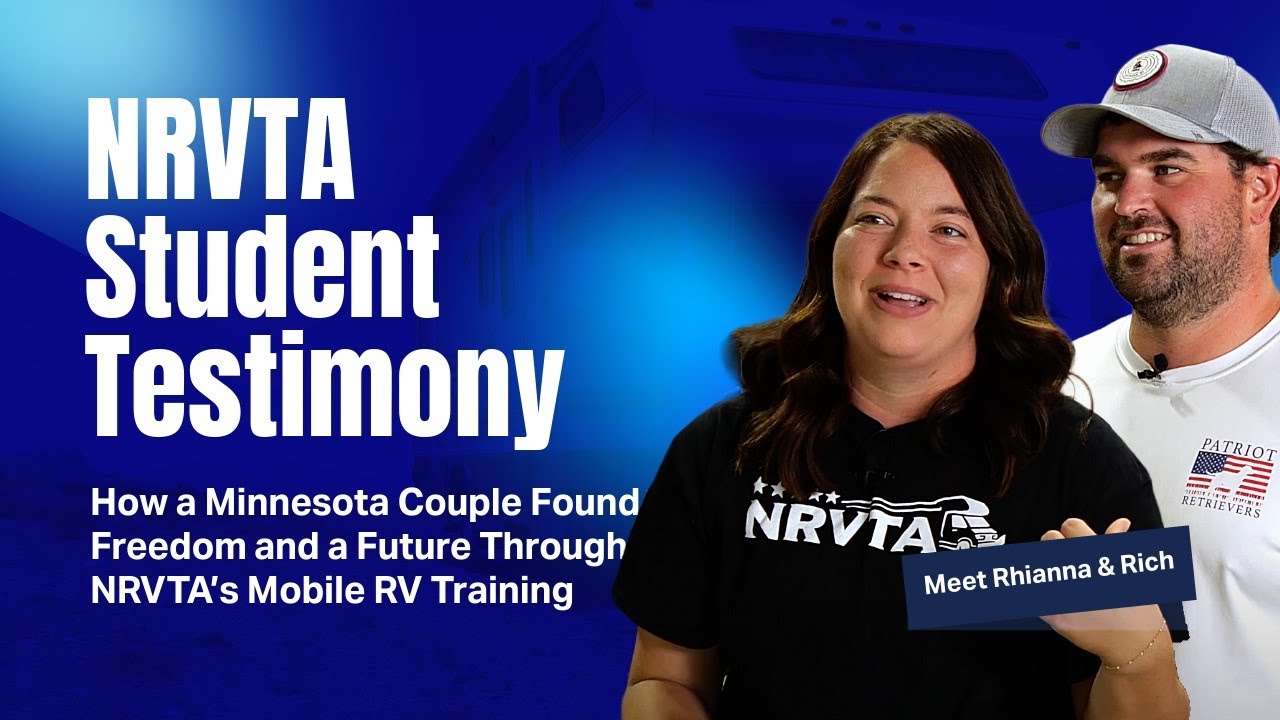 How a Minnesota Couple Found Freedom and a Future Through NRVTA’s Mobile RV Training