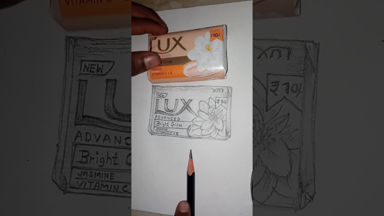 How to draw Lux soap🧴🧼