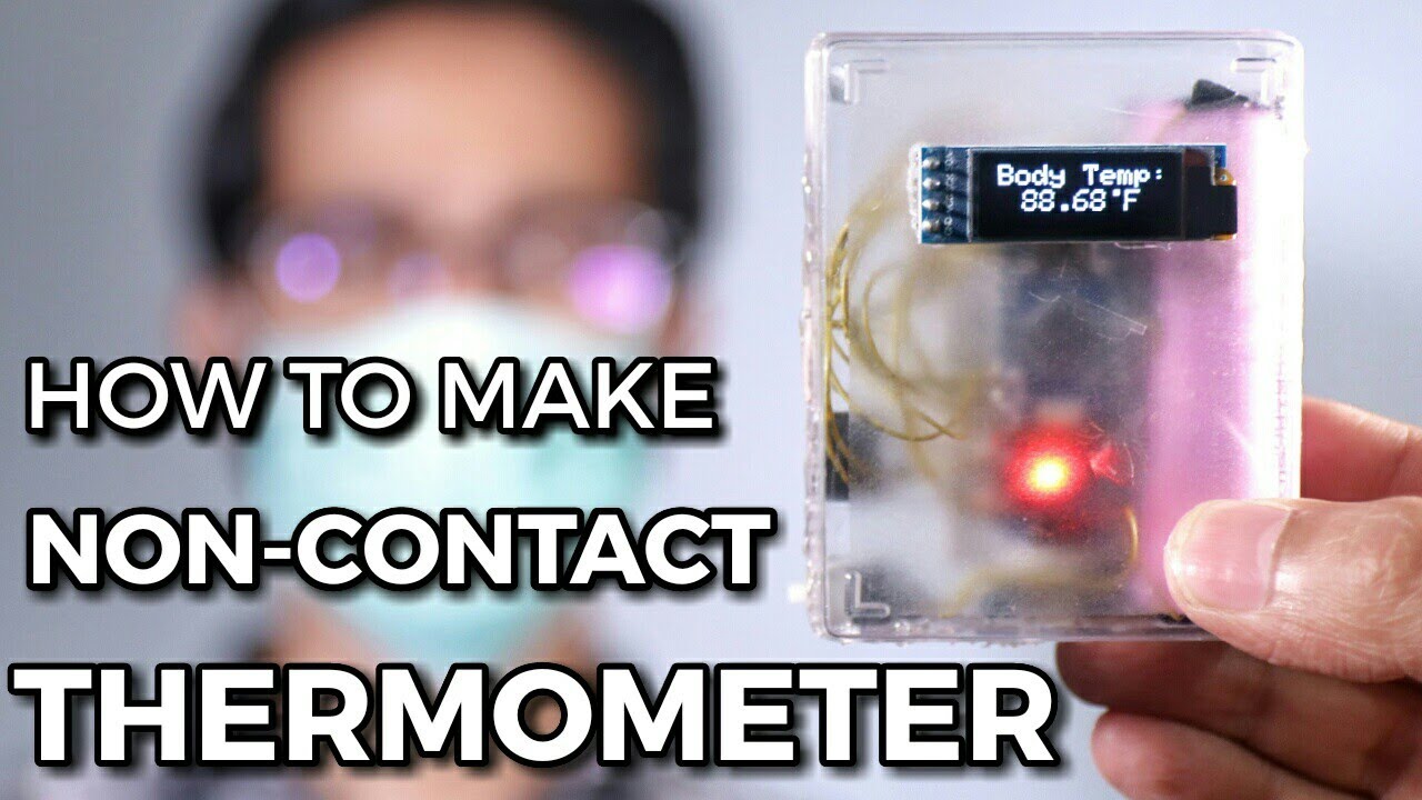DIY NonContact Thermometer Low Cost Easy To Make Infra Red