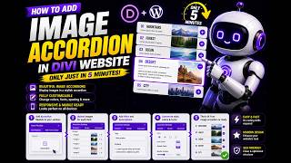 How to add image accordion in divi wordpress website only just in 5 minutes