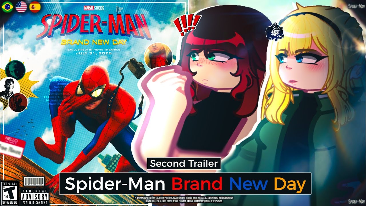 🕷️🕸️  Spider-Man Harem (?) React to Spider-Man Brand New Day — New Trailer (2/?) (🇺🇸/🇧🇷/🇪🇸)