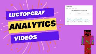 I look at My Minecraft Channel's Analytics
