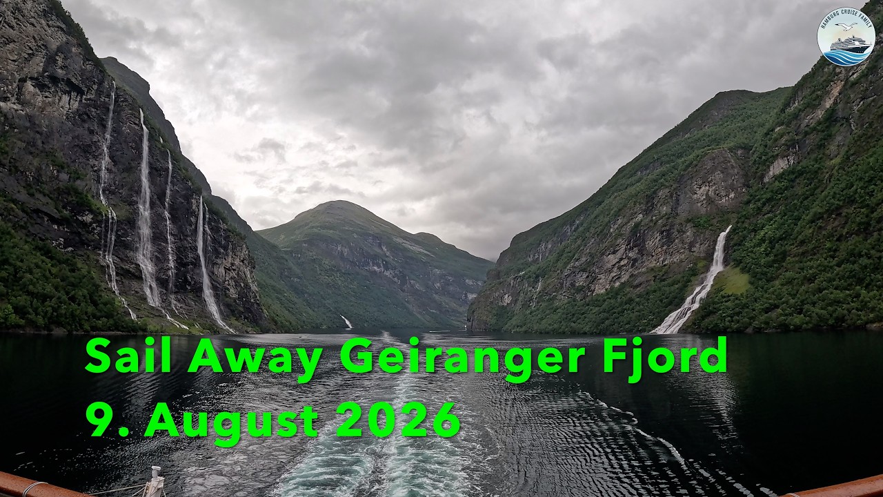 Geiranger Fjord Sail Away