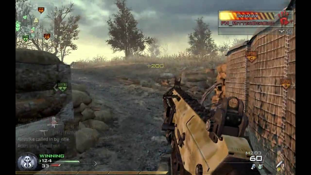 Modern Warfare 2 PC Gameplay on Wasteland 92-5 (One man army whoring ...
