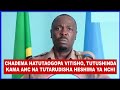 KWA UCHUNGU HECHE ATOA MANENO MAZIZO MSIBANI KWA KADA WA CHADEMA HATUTAAOGOPA VITISHO