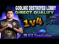 GODlike Direct Qualify✅GodL vs Soul 💪Spower 1v4 😤 Godlike 39 Kill