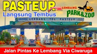 Jalan Menuju Lembang Bandung Dari Tol Pasteur Via Ciwaruga #inidestinasi #lembang