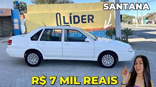 VOLKSWAGEN SANTANA A VENDA POR APENAS R$ 7 MIL REAIS