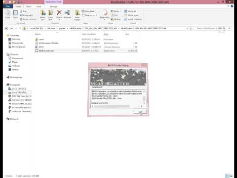 how to install multiscater