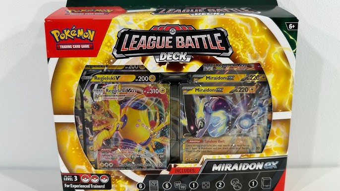 Pokemon Miraidon ex League Battle Deck