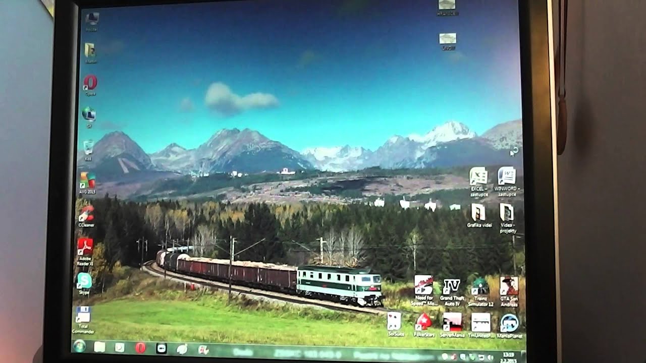 Windows 7 Ultimate - zapnutí a vypnutí / startup and shutdown