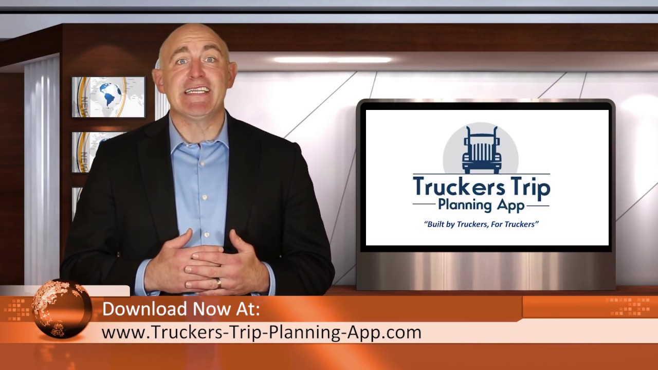 Truckers Trip Planning App News Release (Trucking News 2017) YouTube