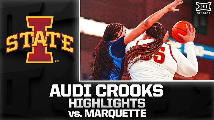 Audi Crooks Highlights vs. Marquette | 2025-26 Big 12 Women’s Basketball