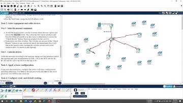 4.7.1 Packet Tracer Skills Integration Challenge Activity | Step-by-Step Solution in Bangla