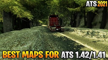 COMPILATION OF BEST ATS 2021 MAP MODS for 1.42 & 1.41 | ATS Mods