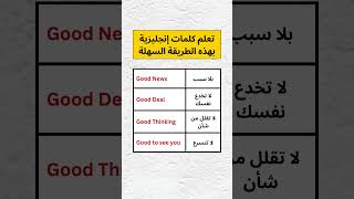 تعلم اللغة الانجليزية : تحدث الانجليزية كانك في امريكا - learn english in arabic language