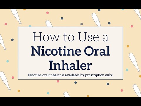 How to Use Nicotine Oral Inhaler to Quit Smoking