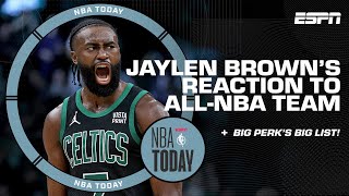 Big Perk's BIG LIST: Championship Co-Stars 🏆 + Jaylen Brown's REACTION to All-NBA status | NBA Today