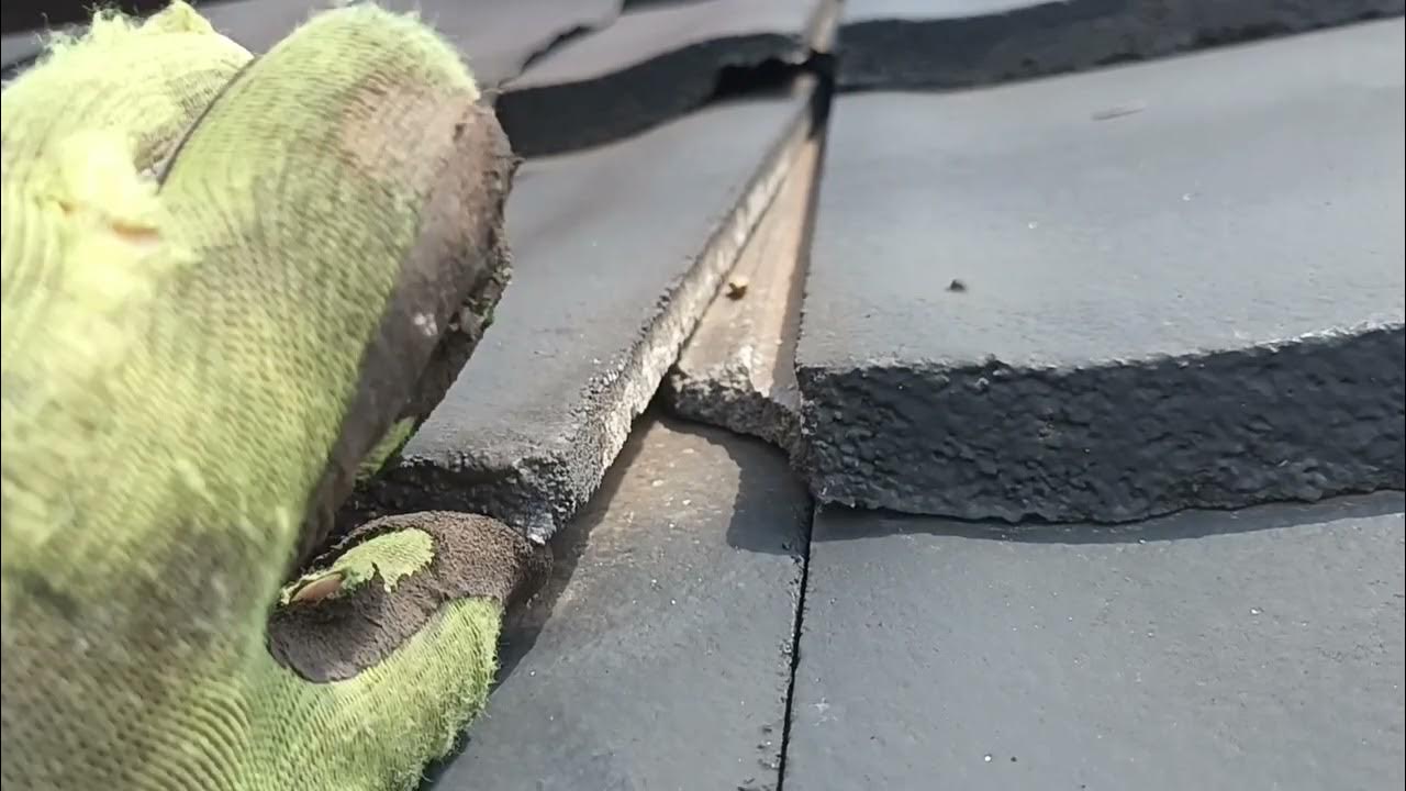 How to replace leaking roof tiles YouTube