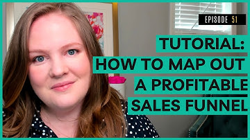 TUTORIAL: HOW TO MAP OUT A PROFITABLE SALES FUNNEL // Free Funnel Mapping Templates
