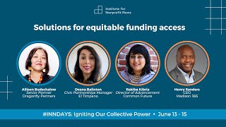 Solutions for equitable funding access