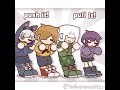 【手描き曰/常/糸且】Push and Pull it!! #ねこやなぎ#animationmeme #memes #ncjo組