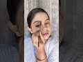 farewell makeup tutorial ✨ in light blue saree🩵#shorts #viral #makeup #trending #youtubeshorts