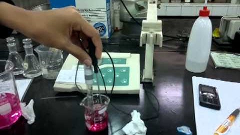 PHYSICAL CHEMISTRY III  Determination of acid Dissociation Constant for Methyl Red.