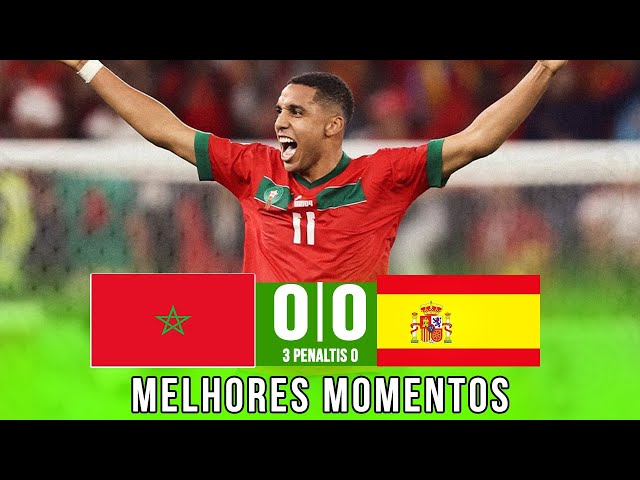 Marrocos faz história e, nos pênaltis, elimina a Espanha da Copa do Mundo -  Futebol - R7 Copa do Mundo