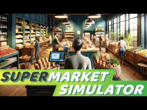 Видео: SUPERMARKET SIMULATOR - ПЕРВЫЙ ВЗГЛЯД