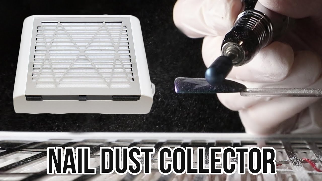 Nail Dust Collector with LED Light - wide 4