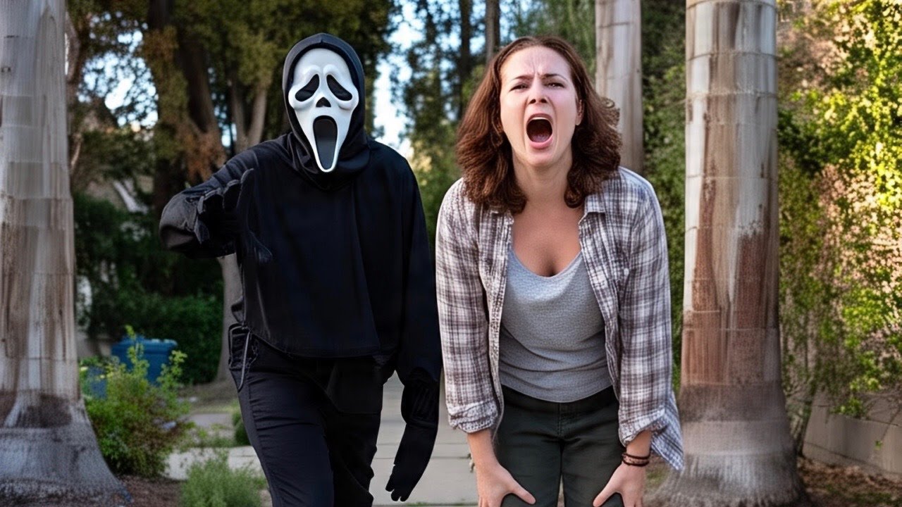 #halloween O Panico assustando pessoas - Pegadinha