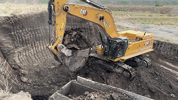 Caterpillar 395 In Action: Digging Overburden In A Massive Mining Operation - Sotiriadis/Labrianidis