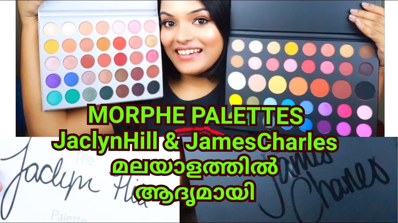 MorpheXJaclyn Hill & James Charles Palettes REVIEW & SWATCHES
