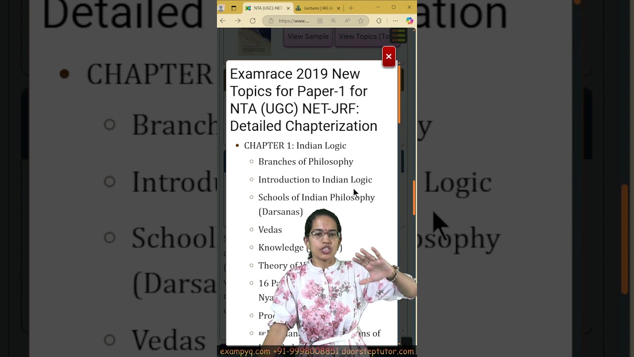 UGC NET Paper 1 Postal Course - Why take a Chance in Success? 