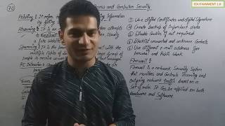 Online Access and Computer Security | Class 11 Computer Science with Python
