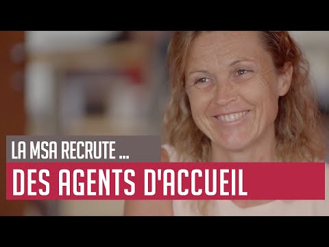 La MSA recrute des agents d'accueil : rejoignez-nous !