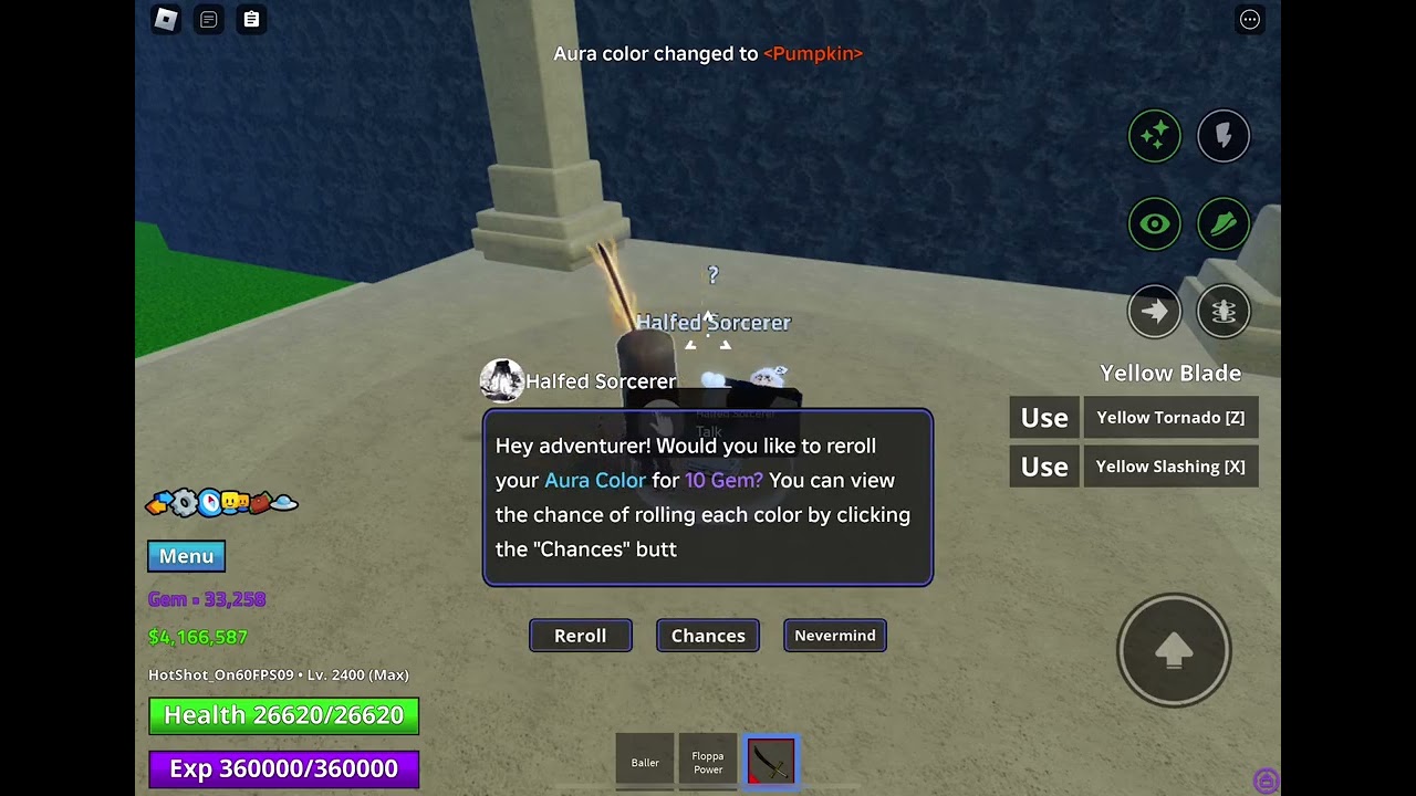 Rolling For Spectrum Aura Color in 