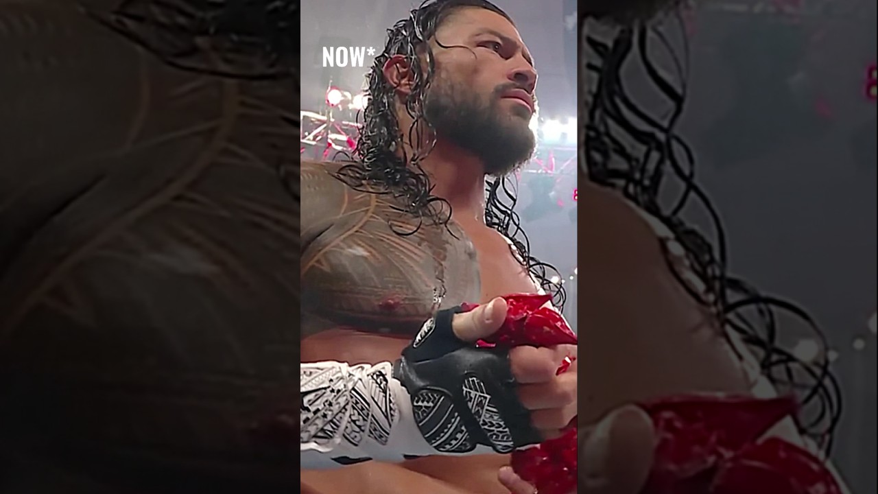 Roman Reigns & Paul Heyman (then vs now)💔 