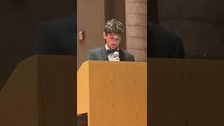 Stop Fearing Fear: My 8th Grade Graduation Speech