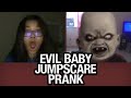 Evil Baby JUMPSCARE PRANK on Omegle!