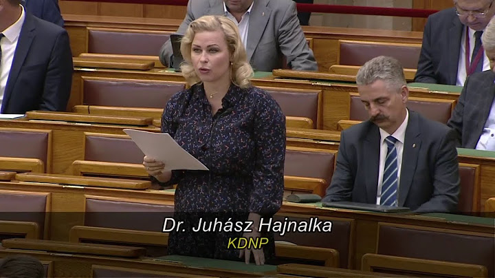 Juhász Hajnalka napirend előtti felszólalása és Menczer Tamás válasza