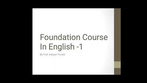 B.Com_Sem-1_English_Text_ Unit-1_ By Prof. Kalyani Trivedi